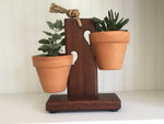 Load image into Gallery viewer, Mahogany Mini Tower in Natural Stain
