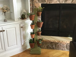 Load image into Gallery viewer, 8 Pot Tower in  Rustic Sage 
