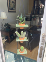 Load image into Gallery viewer, 3 Pot Plant Shelf &quot;Shwing&quot;
