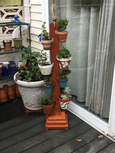 8 pots for plants 8 Pot Large Tower – Clay Pot Swings