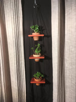 Load image into Gallery viewer, 3 Pot Plant Shelf &quot;Shwing&quot;
