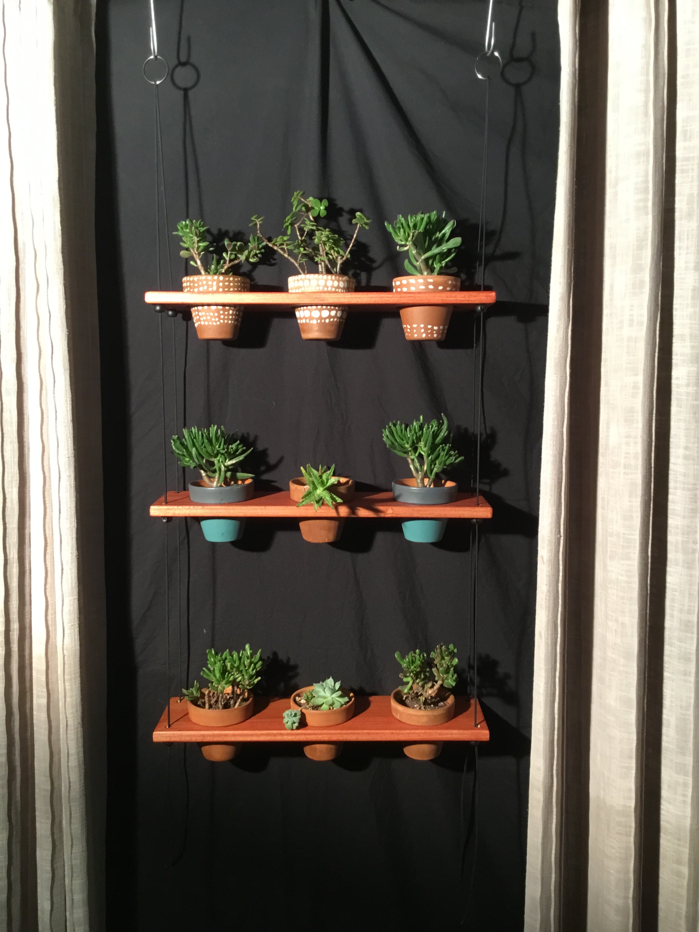 shelves for pot plants 9 Pot Plant Shelf "Shwing" – Clay Pot Swings